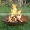 Cold corten steel industrial style fire pit outdoor fire pit garden fire bowl