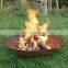 2018 New design corten steel metal fountain pellet fire pit