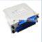 1260-1650nm FTTH CATV SC UPC Cassette Type 1:16 Passive Fiber Optic 16 Way PLC Splitter
