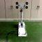 folded mobile telescopic lighting tower mast