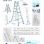 Gold anchor aluminum alloy ladder lfd44 / 66 / 88 / 115 / 132AL folding stool expansion ladder household folding ladder