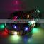 USB Charging Rainbow LED Glowing Dog Collar