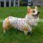 2019 New fashion pet clothes thin leisure dog vest for belly protection