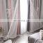 Good quality customizable size soft fabric home textile lace sheer shading decoration curtains for livingroom and bedroom