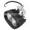 Universal Waterproof Spotlight Truck Warning Working Spot Light Offroad Race Lamp Safety Indicator