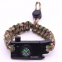 Tactical  accessories bracelet with compass and rope