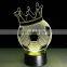 7 Colors Change 3D LED Night Light Football Helmet Touch Sensor USB Table Lamp Home Decor Kids Gift