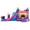 Princess Queen Palace Combo Jump House Inflatable Bouncy Castle Slide Kids Jumping Bouncer