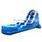 Home Use Inflatable Blue Wave Water Slides Pool For Children