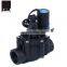 normal open NO plastic solenoid valve 1" flow control in-line DN25