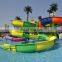 Hot Water Slide Equipment, Aqua Water Slide Spiral Park Mini For Sale