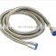 Chromed Stainless Steel Double-buckle Flexible bamboo joint Shower Hose