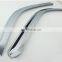 Chrome door visor side window deflector shade sun rain shield silver strips guard for Hyundai PorterII