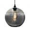 Smoke Color Glass Pendant Light Decorative Restaurant Hanging Lamps
