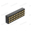 Dnenlink 1.27mm pitch Triple Row H2.0mm Concave contact Straight Female Header SMT type  PogoPin header