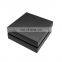 high quality custom logo packaging box with soft silk touch white paper jewelry box