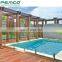 Hot sale stainless steel design Tempered Glass spigot railing