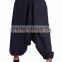 Indian Women Cotton Navy Color Harem Pants Causal Trouser Yoga Dance Baggy Hippie Genie Boho Casual Pants