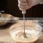 Home Purpose Unique Stainless Steel Rotating Egg Whisk Manual Beater Mini Egg Whisk