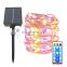 Waterproof Wedding Christmas Tree Decoration Home Accents Outdoor Solar Smart Led Holiday Lighting String