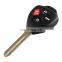 4 Buttons Car Remote Key Shell Fob For Toyota Camry Avalon Corolla Matrix RAV4 Venza Yaris Replacement Car Key Cover