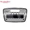 Replacement RSQ7 front bumper grille car accessories for Audi Q7 center honeycomb grills 2010-2012