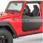 Car Door Lock  Black Element Aluminum Alloy Half Doors Kits For Jeep Wrangler JK
