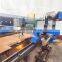 Tube Sheet CNC Plasma gantry metal cutting cutter machine plate pipe plasma profile cutting 2 in 1
