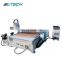 UTECH Wood PVC MDF cutting machine cnc router 1325  plywood moulding machine for kitchen door with rotary