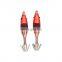 high quality false bait octopus fishing bait rocket small hard saltwater baits