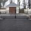 Front Gate Galvanized Steel Picket Fence Gate Wrought Iron Double Swing Fence Gate