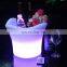 Waterproof with Colors Changing Glowing Plastic Modern Home LED Glowing Color Changing Custom Logo Design Bright Ice Bucket