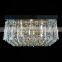 Wholesale modern chandeliers K9 crystal flush mount ceiling light hotel lobby LED ceiling lamp luxury