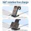 15W 3-in-1 certified fast charging overvoltage protection foldable magnetic phone holder for mobile phones watches