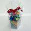 Decoration Set with star bow and packing ribbon eggs for gift and holiday decoration