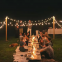 100LEDs 10M Solar Bubble Ball String Lights - Waterproof for Wedding Christmas Outdoor Garden Decor