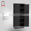 WLS 3 point lock durable steel swing door filing cabinet with 4 shelf