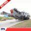 SBM hot sale hydraulic-driven track crushing and screening plant