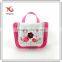 Toilet travel kit bag with metal hanging for girl