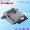 Snap action door latching micro switches