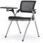 mesh fabric office chair with writing board for taining room