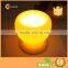 Luminara Candle In Jar Shape With Natural Yellow Light Waterproof LED Candle