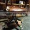 Antique and simple office table and chair study table set high quality wooden table and chair