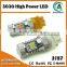 Exclusive CK compatible 7443 3157 3030 14SMD led auto light bulb