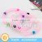100% Safe Material Silicone Cheap Bead Silicone Bracelets