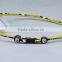 Custom Fashion Triple Braided Titanium Rope Sports Baseball Necklace 16" 18" 20" 22" Inch