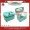 PU leather green jewelry boxes desgin