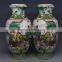 China beauty Zhaojun lady painting ming dynasty antique china ceramic vase for collection