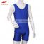 Never fade Italy ink sublimation printing custom wholesale wrestling singlet