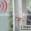 Door alarm and led night light with motion sensor